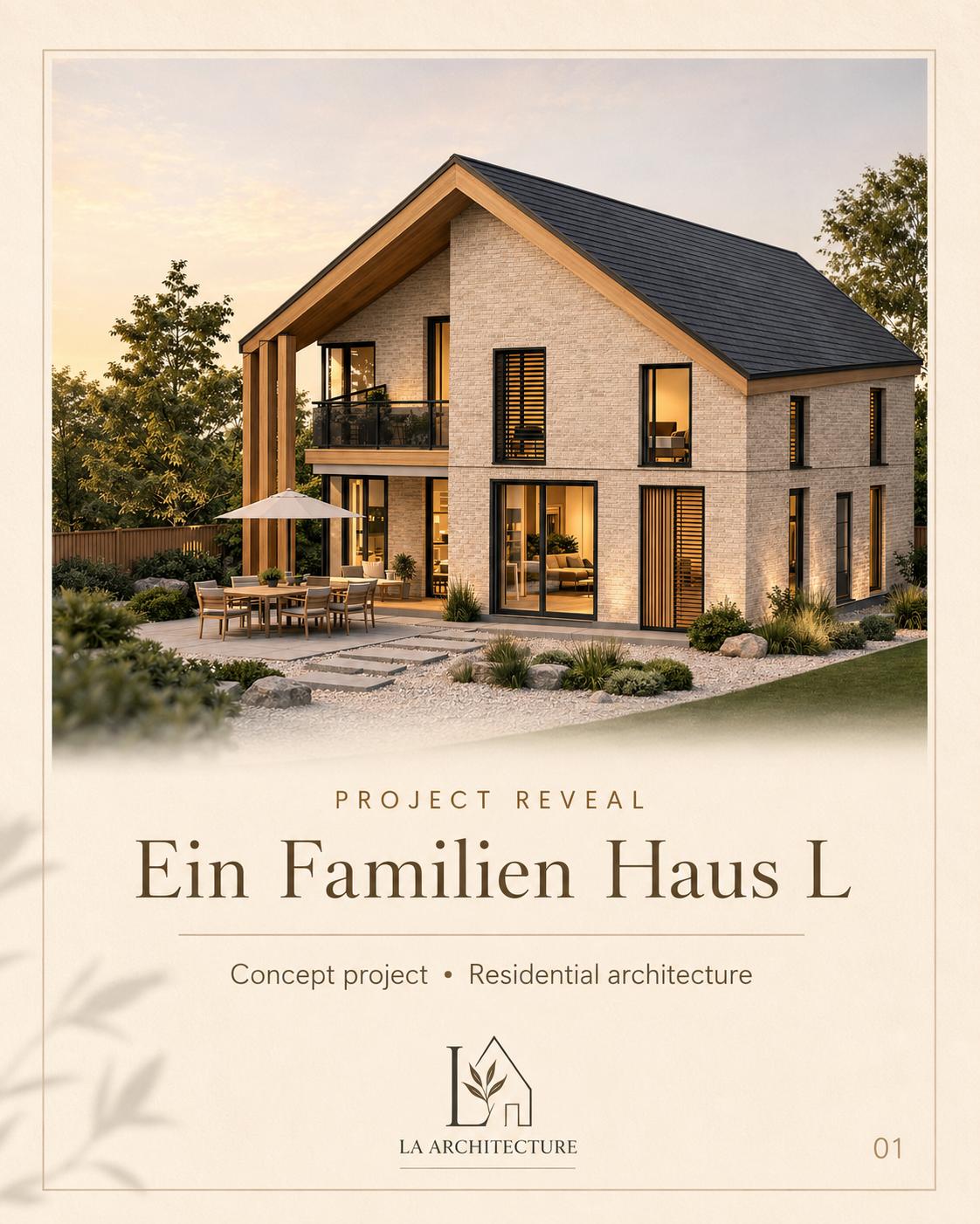 Einfamilienhaus L — Präsentation